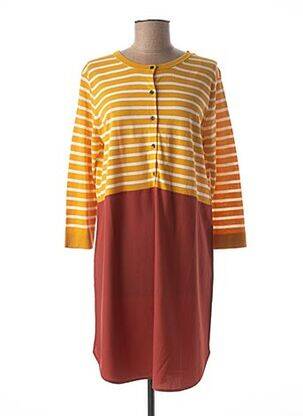 Rochie scurtă mâneci lungi mâneci lungi galben MEXX femeie
