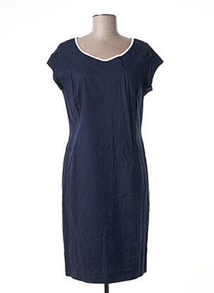 Rochie midi albastru BRUNO SAINT HILAIRE femeie