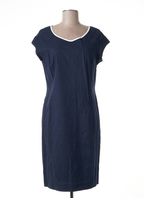 Rochie midi albastru BRUNO SAINT HILAIRE femeie