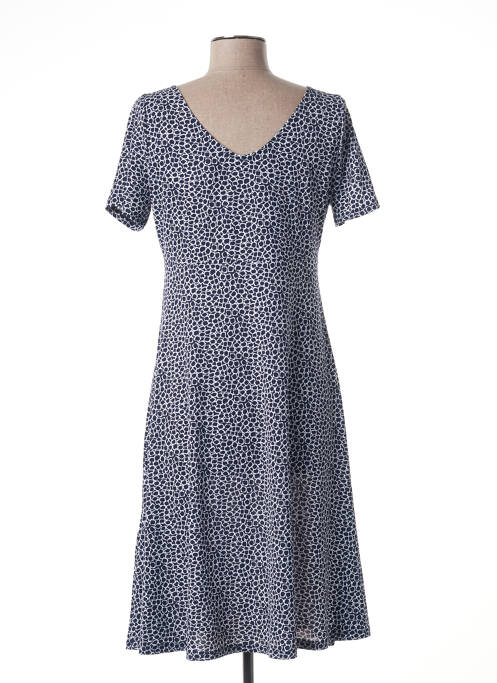 Rochie midi albastru MARBLE femeie