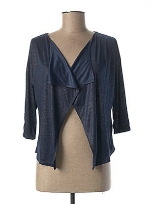 Vestă cu mâneci lungi albastru JULIE GUERLANDE femeie