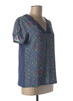 Top albastru JULIE GUERLANDE femeie