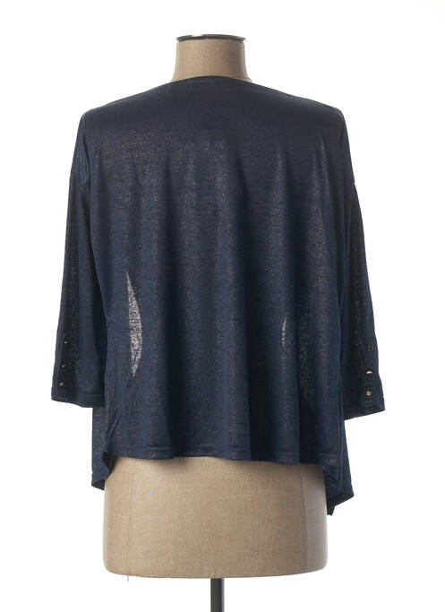 Vestă cu mâneci lungi albastru JULIE GUERLANDE femeie