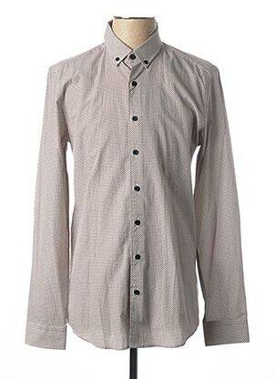 Cămașă cu mâneci lungi maro MEXX bărbat