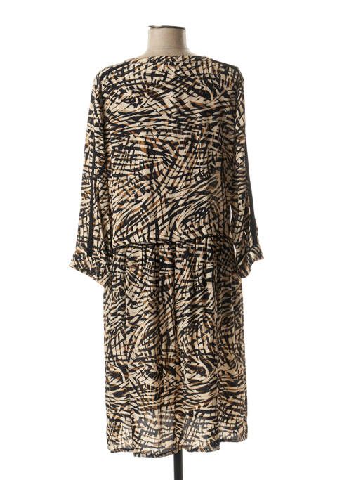 Rochie midi maro JULIE GUERLANDE femeie