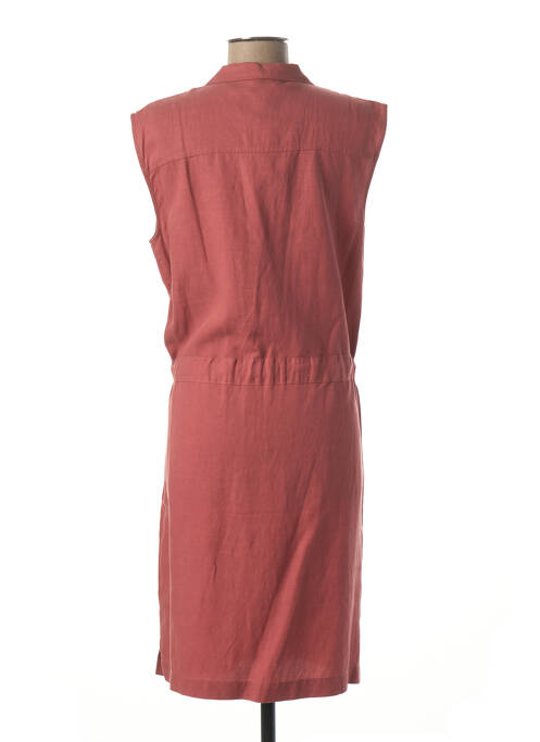 Rochie midi maro C'EST BEAU LA VIE femeie