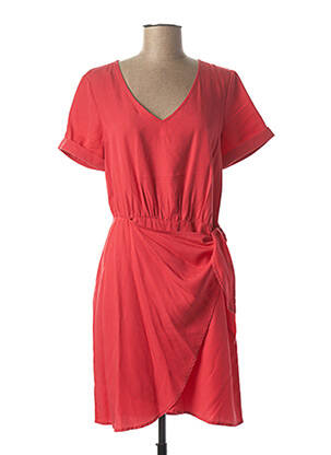 Rochie midi roșu C'EST BEAU LA VIE femeie