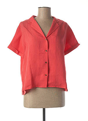 Cămașă roșu C'EST BEAU LA VIE femeie