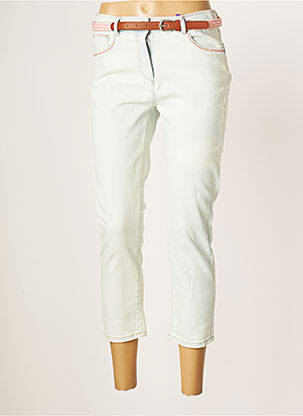 Pantalon trei sferturi albastru JULIE GUERLANDE femeie