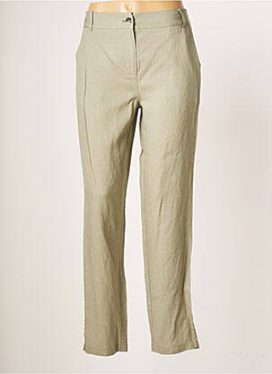 Pantalon drept verde C'EST BEAU LA VIE femeie