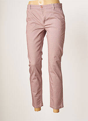 Pantalon 7/8 țesătură poplin mărime normală roz MEXX femeie