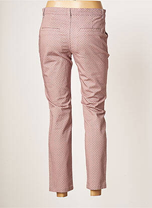 Pantalon 7/8 țesătură poplin mărime normală roz MEXX femeie