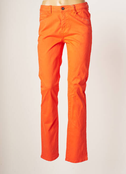 Pantalon slim portocaliu DIANE LAURY femeie