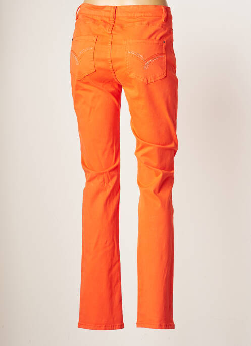 Pantalon slim portocaliu DIANE LAURY femeie