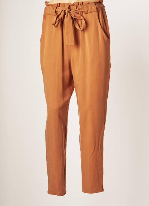 Pantalon drept maro C'EST BEAU LA VIE femeie