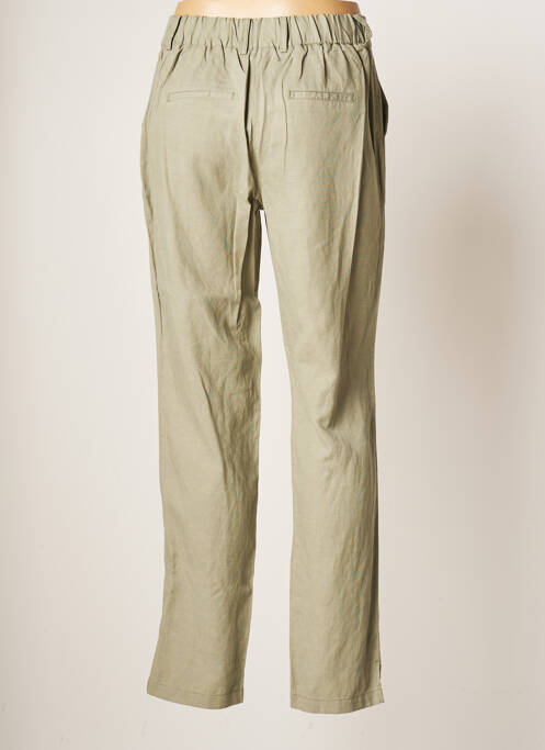 Pantalon drept verde C'EST BEAU LA VIE femeie