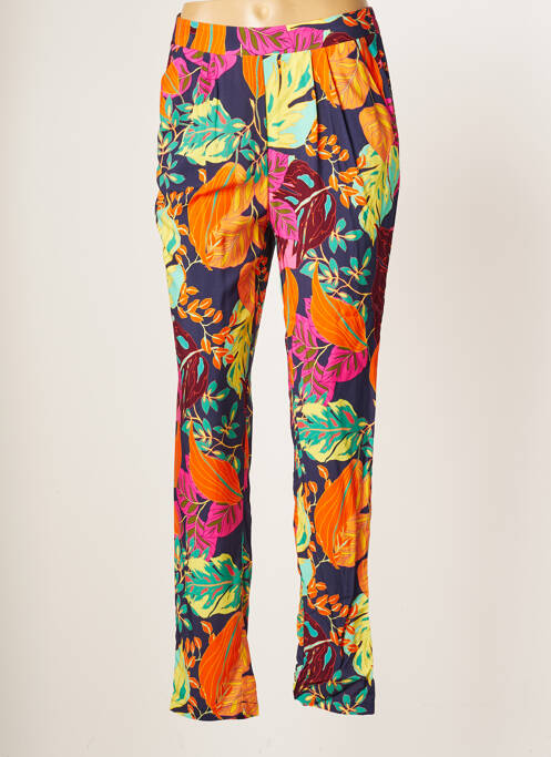 Pantalon drept albastru JULIE GUERLANDE femeie