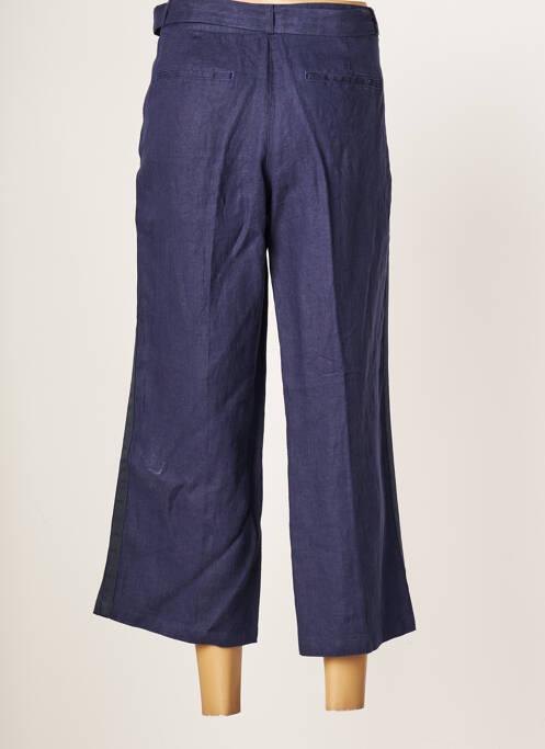 Pantalon trei sferturi albastru JULIE GUERLANDE femeie