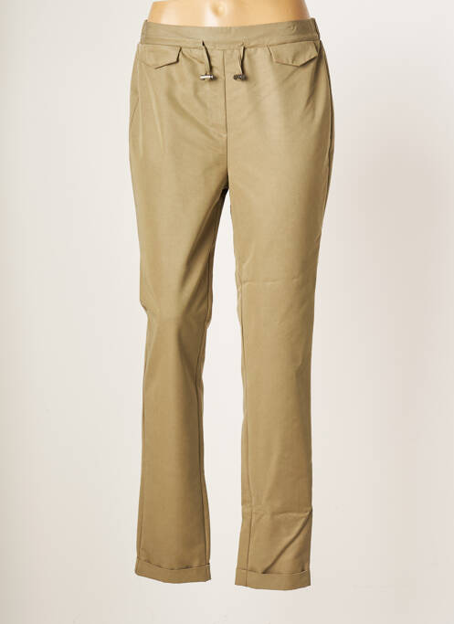 Pantalon drept verde JULIE GUERLANDE femeie