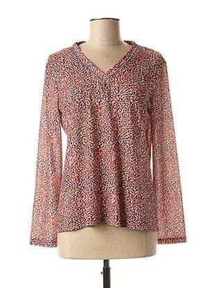 Tricou mâneci lungi mâneci lungi portocalie DIANE LAURY femeie