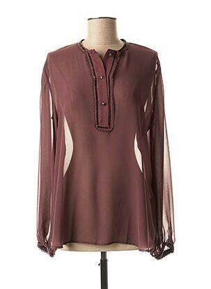 Bluză ușoară și transparentă mâneci lungi violet MEXX femme