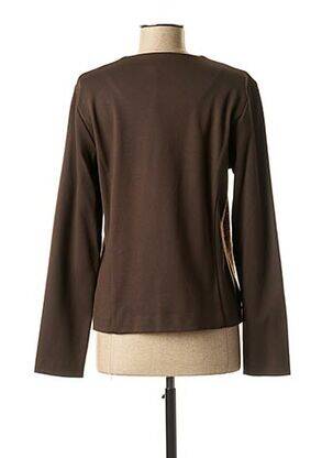 Jachete casual guler rotund maro DIANE LAURY femeie