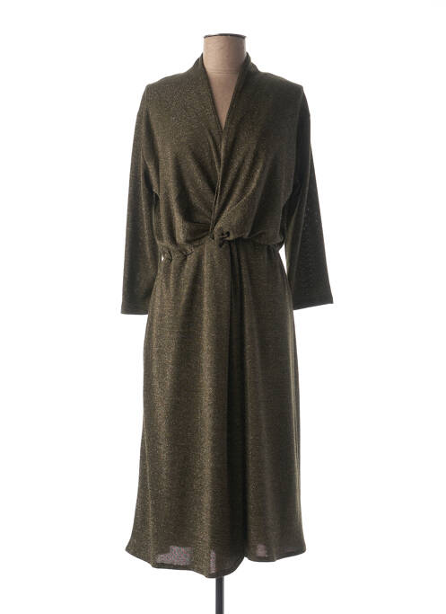 Rochie midi verde JULIE GUERLANDE femeie