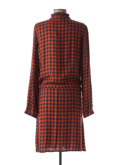 Rochie midi portocaliu C'EST BEAU LA VIE femeie