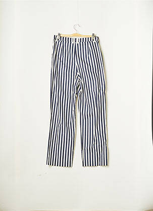 Pantalon 7/8 țesătură poplin mărime normală albastru MEXX femeie