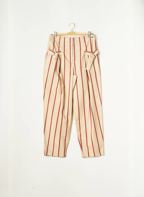 Pantalon 7/8 talie înaltă talie înaltă bej MEXX femme