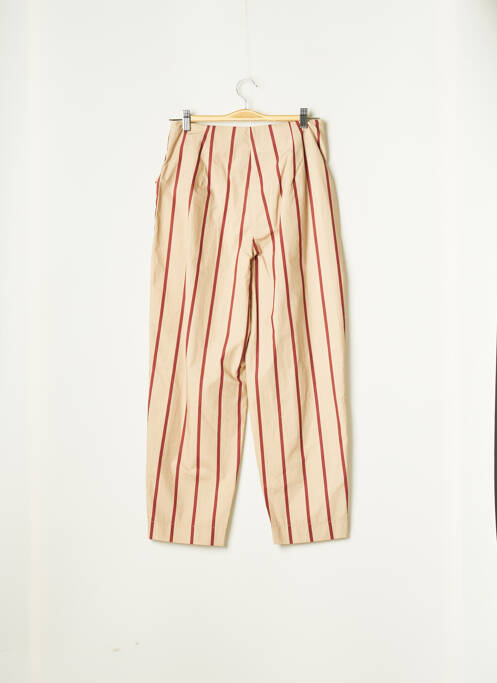 Pantalon 7/8 talie înaltă talie înaltă bej MEXX femme