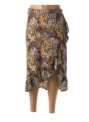 Fustă midi maro MEXX femeie