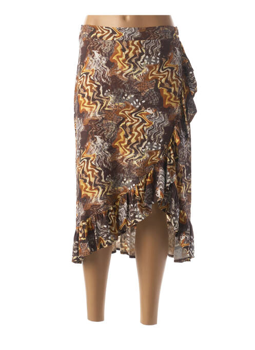 Fustă midi maro MEXX femeie