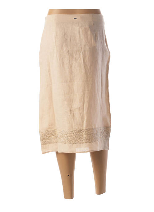 Fustă midi bej MEXX femeie