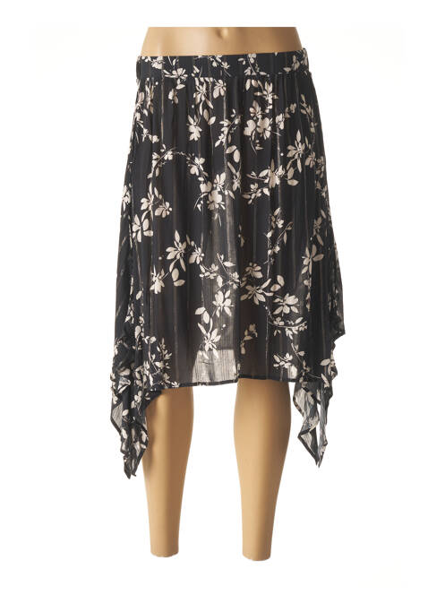 Fustă midi negru JULIE GUERLANDE femeie