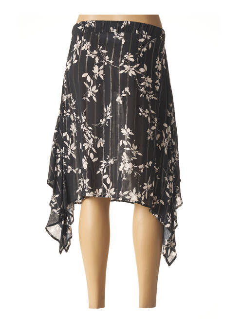 Fustă midi negru JULIE GUERLANDE femeie