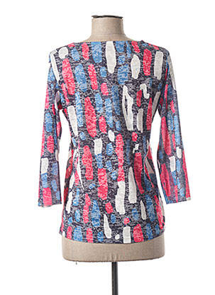Tricou mâneci 3/4 mâneci 3/4 albastru DIANE LAURY femeie