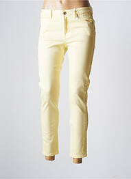 Pantalon 7/8 elasticitate mărime normală galben C'EST BEAU LA VIE femeie