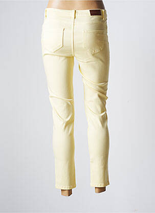 Pantalon 7/8 elasticitate mărime normală galben C'EST BEAU LA VIE femeie