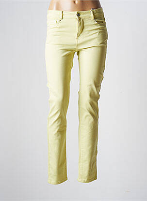 Pantalon slim elasticitate mărime normală verde DIANE LAURY femeie