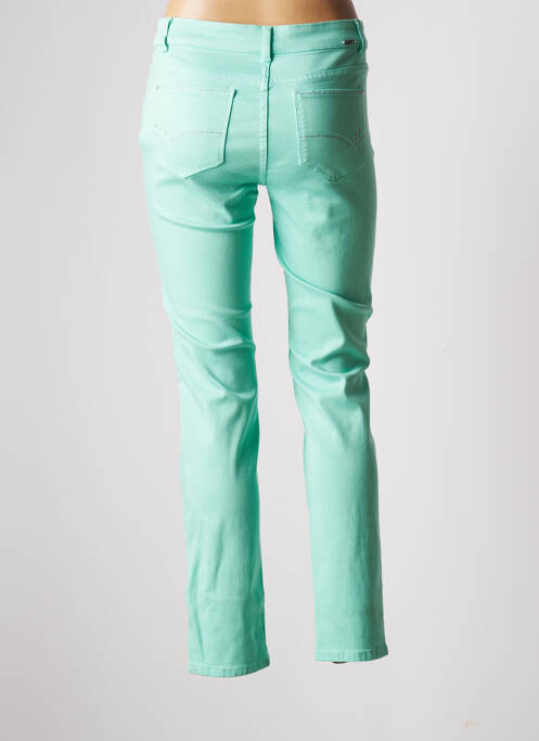 Pantalon slim verde DIANE LAURY femeie
