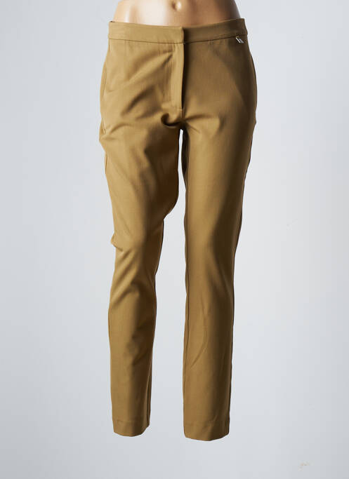 Pantalon slim bej MEXX femeie