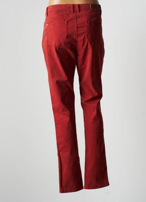 Pantalon slim roșu C'EST BEAU LA VIE femeie