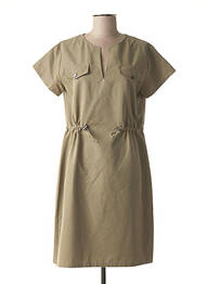 Rochie scurtă mâneci scurte mâneci scurte verde JULIE GUERLANDE femme