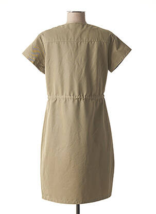 Rochie scurtă mâneci scurte mâneci scurte verde JULIE GUERLANDE femeie