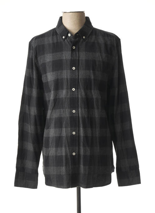 Cămașă cu mâneci lungi negru MUSTANG bărbat