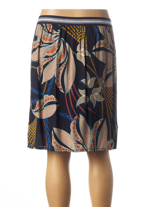 Fustă midi albastru JULIE GUERLANDE femeie