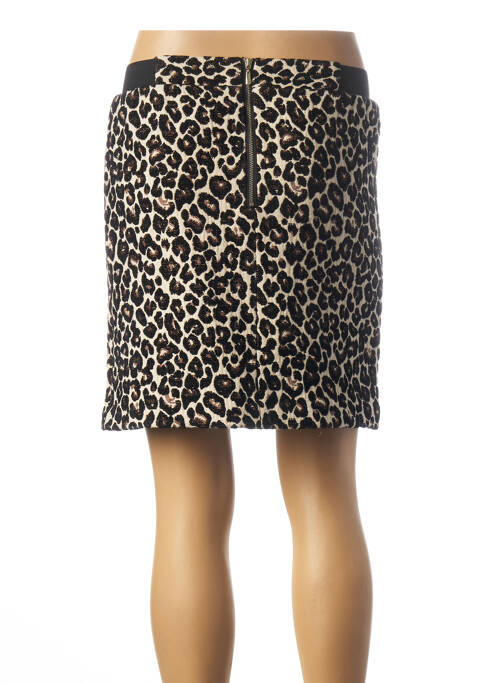 Fustă scurtă bej C'EST BEAU LA VIE femeie