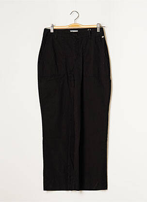 Pantalon trei sferturi croială dreaptă mărime normală negru MEXX femeie
