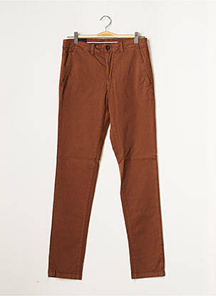 Pantalon chino maro CAMBRIDGE bărbat